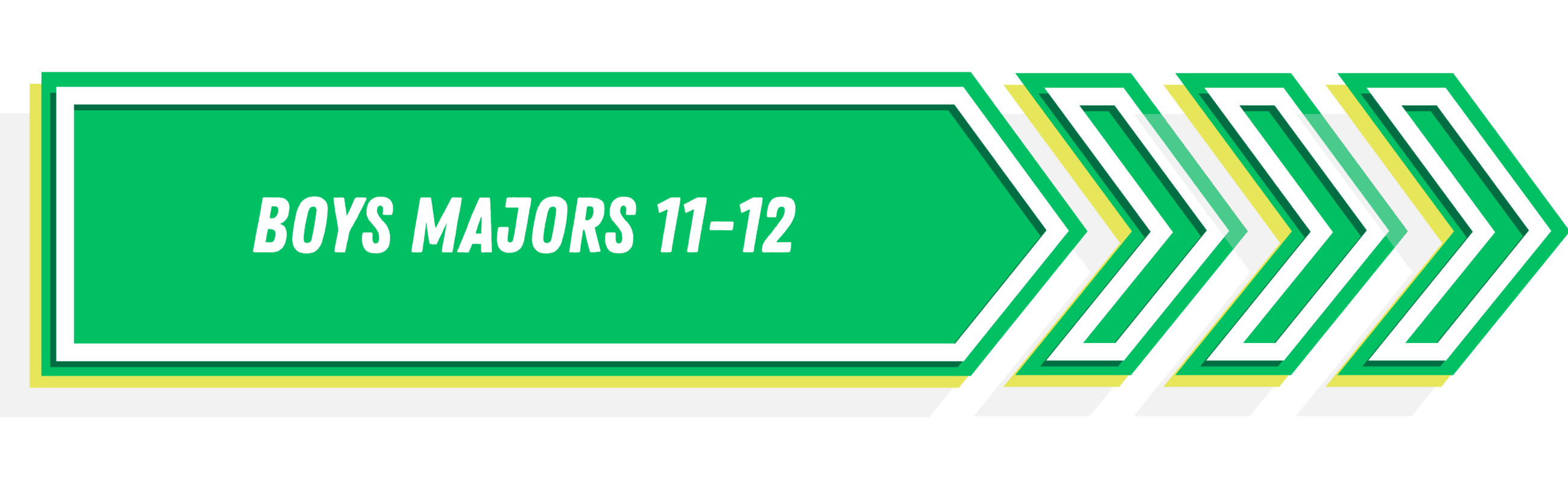 Boys Majors 11-12